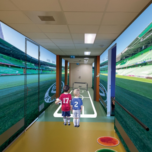 Impressie gang Beweegafdeling Kinderen