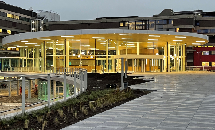 Entreepaviljoen AMC exterieur