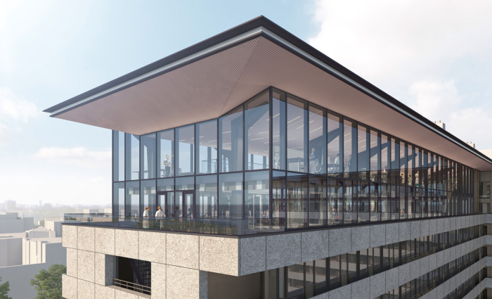 Dakopbouw Slotervaart Centrum voor Zorg Amsterdam