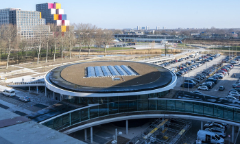 Bovenaanaanzicht  Entreepaviljoen